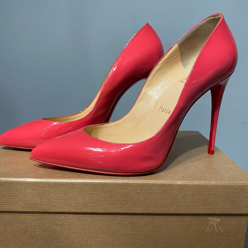 christian louboutin pink pigalle follies